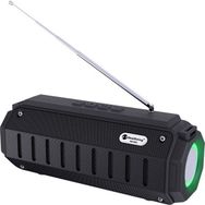 New Rixing NR-905FM Tws Siyah Bluetooth Hoparlör