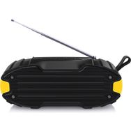 New Rixing NR-907FM Tws Sarı Bluetooth Hoparlör