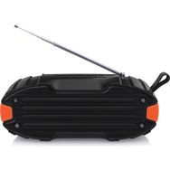 New Rixing NR-907FM Tws Turuncu Bluetooth Hoparlör