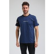 New World 23SSM20317 İndigo Polo Bisiklet Yaka Slim Fit Erkek T-shirt