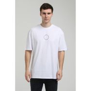 New World 23SSM20333 Beyaz Polo Bisiklet Yaka Slim Fit Erkek T-shirt