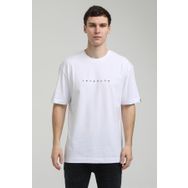 New World 23SSM20334 Beyaz Polo Bisiklet Yaka Slim Fit Erkek T-shirt