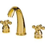 Newarc 290661 Altın Nostalgic Üç Delikli Lavabo Bataryası