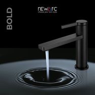 NEWARC NEWA000573 Newarc Bold Çanak Tipi Lavabo Bataryası Siyah 910001B