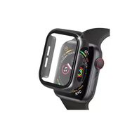 Newface Apple Watch 38 mm Siyah Camlı Kasa Ekran Koruyucu