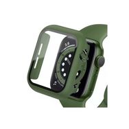 Newface Apple Watch 41 mm Koyu Yeşil Camlı Kasa Ekran Koruyucu