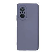 Newface Huawei Nova 9 SE Nano İçi Kadife Silikon Gri Cep Telefonu Kılıfı