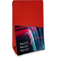 Newface iPad 4 9.7 Smart Kırmızı Tablet Kılıfı