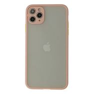 Newface iPhone 12 Pro Max Montreal Silikon Kapak Pembe Cep Telefonu Kılıfı