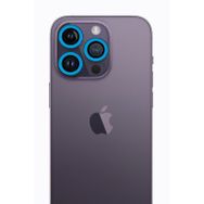 Newface iPhone 13 Pro Max Neon Fosforlu Mavi Kamera Lens