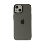 Newface iPhone 14 Plus Pc Sert Şeffaf Kapak Siyah Kılıf
