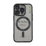 Newface iPhone 14 Pro Kross Magsafe Black Silikon Telefon Kılıfı