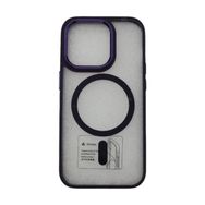 Newface iPhone 14 Pro Max Element Magneticsafe Derin Mor Cep Telefonu Kılıfı