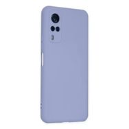 Newface Vivo Y53S Nano İçi Kadife Silikon Lila Cep Telefonu Kılıfı