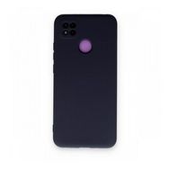 Newface Xiaomi Redmi 9C Nano İçi Kadife Silikon Lacivert Cep Telefonu Kılıfı