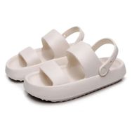 Newrong Flip Flop İki Aşınma Yumuşak Bej Kadın Sandalet