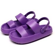 Newrong Flip Flop İki Aşınma Yumuşak Mor Kadın Sandalet