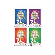 Newton 7. Sınıf 4 Kitap Matematik+Fen+Türkçe+Sosyal Adım Adım Zirveye Soru Bankası