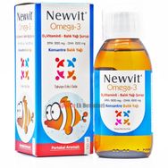Newvit 150 ml Omega-3 D3 Vitaminli Şurup