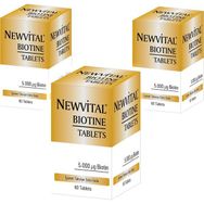 Newvital Biotin 5000 mcg 3x60 Tablet
