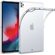 Nezih Case Apple iPad 11 Pro 2020 Süper Şeffaf + Nano Ekran Koruyucu Şeffaf Silikon Cep Telefonu Kılıf