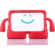 Nezih Case Apple iPad 9.7 2018 Maskotlu Standlı Siyah Siyah Silikon Cep Telefonu Kılıf