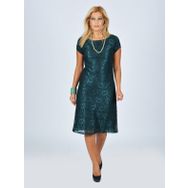 Nidya Moda 4035DY Yeşil Kadın Elbise