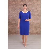 Nidya Moda 4156SX Saks Yaka Ay Kombinli Abiye Elbise