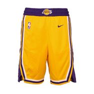 Nike AJ5617-728 NBA Los Angeles Lakers Lebron Erkek Sarı Basketbol Şortu