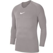 Nike AV2609-057 Gri Dry Park Futbol Uzun Kollu Erkek T-Shirt