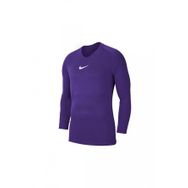 Nike AV2609-547 Mor Dry Park Futbol Uzun Kollu Erkek T-Shirt