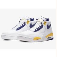 Nike BQ4212-102 Legacy Flight 89 Lakers Beyaz Erkek Spor Ayakkabı