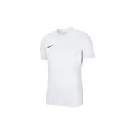 Nike BV6708-101 M Nk Df Park VII Jsy Ss Erkek Beyaz Futbol Tişört