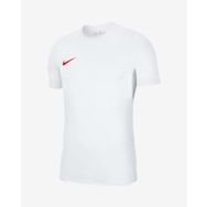 Nike BV6708-103 M Nk Df Park VII Jsy Ss Erkek Beyaz Futbol Tişört