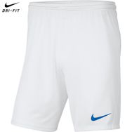 Nike BV6855-104 M Nk Df Park III Short Nb K Erkek Beyaz Futbol Şort