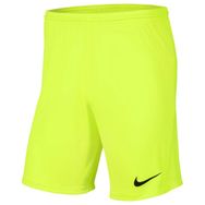 Nike BV6855-702 Sarı Dry Park III Spor Erkek Şort