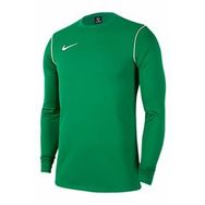 Nike BV6875-302 Yeşil Dry Park20 Crew Top Futbol Uzun Kollu Erkek T-Shirt