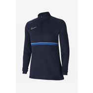 Nike CV2653-453 Kadın Dri-Fit Academy Kadın Mavi Futbol Uzun Kollu Tişört