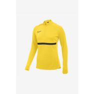 Nike CV2653-719 W Nk Df Acd21 Dril Top Kadın Sarı Futbol Uzun Kollu Tişört