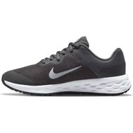 Nike DD1096-004 Revolution 6 Nn (Gs) Gri Kadın Spor Ayakkabı