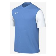 Nike DH8035-412 M Nk Df Tiempo Prem II Jsy Ss Erkek Mavi Futbol Tişört