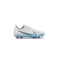 Nike DJ5958-146 Beyaz Jr Mercurial Vapor 15 Club Fg/Mg Genç Çoklu Çim Zemin Kramponu
