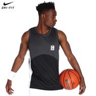 Nike DQ5828-070 Dri Fit Starting 5 Jsy Gri Erkek Basketbol Forması