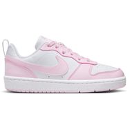 Nike DV5456-105 Pembe Court Borough Low Recraft GS Çocuk Sneaker