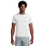 Nike DV9315-098 Gri Dri-Fit UV Miler Koşu Erkek T-Shirt