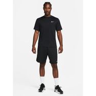 Nike DV9839-010 M NK DF UV HYVERSE SS Bisiklet Yaka Düz Siyah Erkek T-shirt