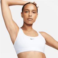 Nike DX6817-100 Swoosh Light Support Dolgusuz Beyaz Kadın Spor Sütyeni