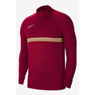 Nike Erkek M Nk Df Acd21 Dril Top Erkek Kırmızı Futbol Uzun Kollu Tişört CW6110-677