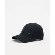 Nike FB5372-010 Siyah Dri-FIT Club Unstructured Metal Swoosh Cap Unisex Şapka