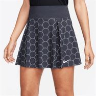 Nike FB7984-010 Dri-FIT Advantage Baskılı Kadın Tenis Eteği
